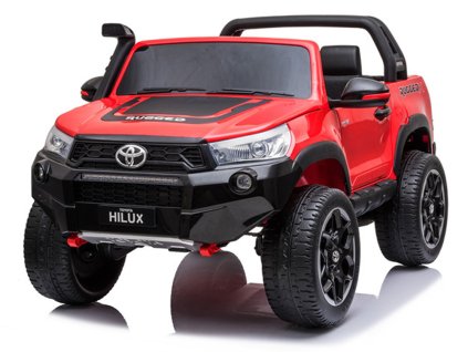 Dětské elektrické autíčko Toyota Hilux 4x4 červené01