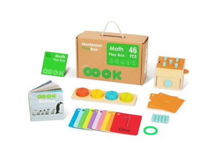 Montessori matematikai doboz gyerekeknek