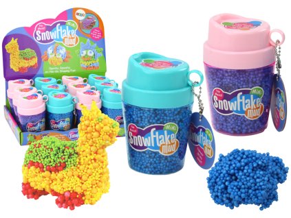 211042 squishy kulicky z polystyrenu v kelimku modra