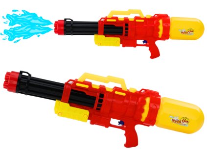 Nagy vízpisztoly 1580ml piros pumpával