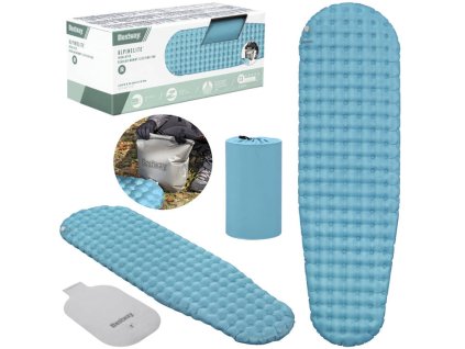 217663 bestway karimatka pod spacak alpinelite regular mummy 183x51x7 5 cm