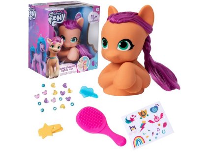 218143 hasbro my little pony sunny starscout cesaci hlava s doplnky