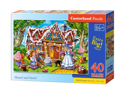 215476 puzzle 40 dilku maxi jenicek a marenka