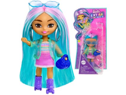 Stílusos divatos Barbie Extra Mini Mini baba kiegészítőkkel