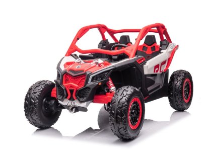 Elektrické autíčko Buggy Can Am RS 4x200W červené2
