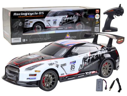 R/C 1:8 távirányítós sportautó fényekkel és hangokkal