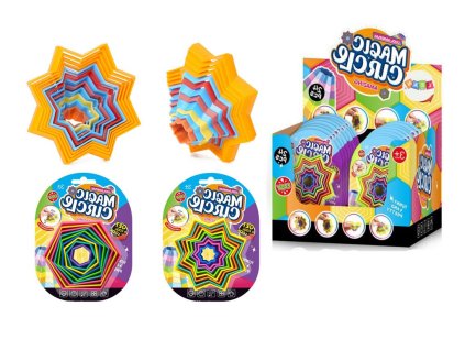 Anti-stressz érzékszervi játék Magic Shapes
