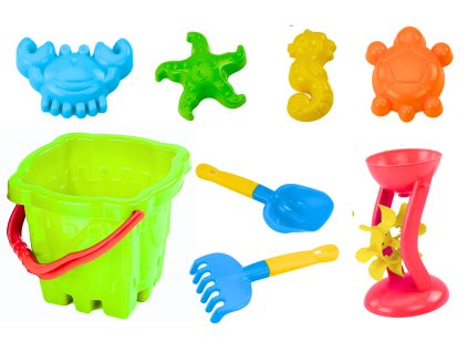 9 db homokos játék készlet