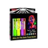Szett arcfestéshez neon fluoreszkáló markerek és zsírkréták 6 db