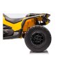 Dětská elektrická čtyřkolka Can Am Outlander ATV žlutá10