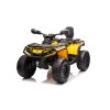 Dětská elektrická čtyřkolka Can Am Outlander ATV žlutá01