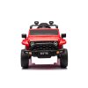 Elektromos játékautó OFFROAD piros 12V Magas alváz, széles ülés, Felfutó tengelyek, 2,4 GHz Távirányítós LED lámpák