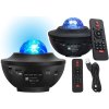 Csillagprojektoros LED éjszakai fény Bluetooth hangszóróval és távirányítóval