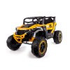 Elektromos játékautó Buggy Racing Speed ​​​​22 sárga | 4x4 | 12V 10Ah | 180 W | ÉVA | LED | 2,4 GHz | Öko bőr