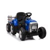 mamido Elektrický traktor s vlečkou T2 modrý7