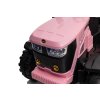 Gyerek elektromos traktor utánfutóval 12V 7Ah rózsaszín