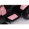 Gyerek elektromos traktor utánfutóval 12V 7Ah rózsaszín