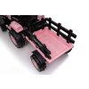 Gyerek elektromos traktor utánfutóval 12V 7Ah rózsaszín