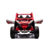 Elektromos kisautó Buggy Maverick Can-Am 2x24V 4x200W EVA piros