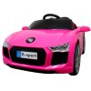 elektricke auticko cabrio b4 s kozenym sedadlem růžové01