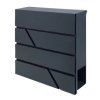 pol pl Duza Skrzynka Pocztowa Na Listy Gazety Antracytowa 37x37x11 cm 26730 3