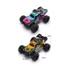 Távirányítós autó RC Monster Truck 116 4WD Brushless 2.4GHz fekete1 (2)