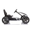 Gyermek Mercedes XMX610 fehér pedálos gokart | ECO bőr | Állítható ülés