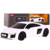 Távirányítós autó R/C Audi R8 Rastar 1:24 fehér