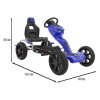 Gyermek gokart Grand Ride kék