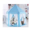 dětský stan zámek modrý4