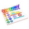 Dřevěná naučná stavebnice s čísly a kuličkami11