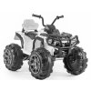 Gyermek elektromos quad vezérlővel, EVA kerekekkel, fehér