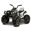 Gyermek elektromos quad vezérlővel, EVA kerekekkel, fehér