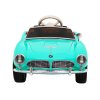 Elektrické autíčko BMW Retro lakované zelené2