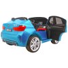 Elektromos kisautó BMW X6 M kétüléses XXL kékre festve