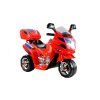 Dětská elektrická motorka červená2