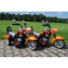 160028 11 detska elektricka motorka chopper oranzova