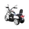 dětská elektrická motorka chopper bílá (1)