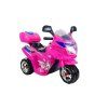 Dětská elektrická motorka růžová2