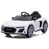 Elektromos kisautó Audi R8 Lift fehér