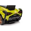Dětské odrážedlo auto s vodící tyčí Lamborghini Sian zelené19