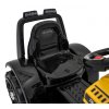 Dětský elektrický traktor G320 s radlicí žlutý08