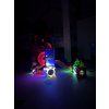 Mágneses világító kit labdapálya 75 részes
