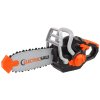 Akkumulátoros láncfűrész a kis barkácsolóknak fekete hanggal