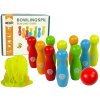 Fa tekes Ügyességi Játék Bowling Bowling 11 db.