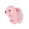 Interaktív játék - sétáló, ugató kiskutya rózsaszín színben