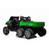 Elektrické autíčko Farmer Truck 6x6 Sklápěcí 60kg zelené2