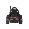 Dětský elektrický traktor s radlicí červený09