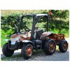 Dětský elektrický traktor s přívěsem 24V Blast 4x4 2x200W červený11