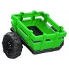 Dětský elektrický traktor s přívěsem 24V Blast 4x4 2x200W červený09